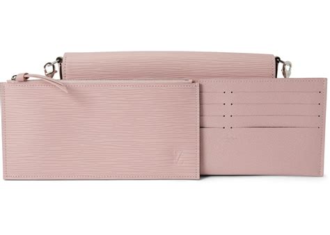 Louis Vuitton Pochette Felicie Epi Rose Ballerine 